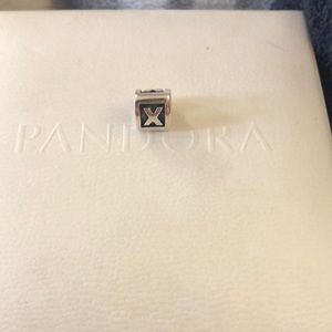 Pandora Letter X Charm